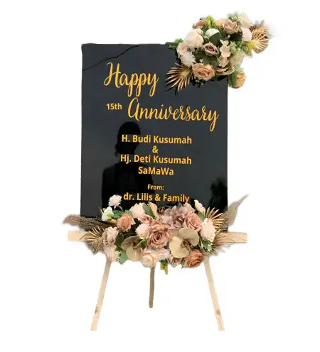 Papan Bunga Akrilik Kihiyang