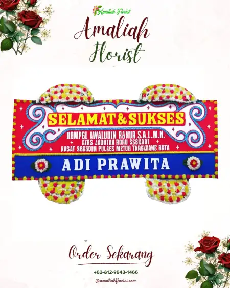 Papan Bunga Ucapan Selamat Kihiyang